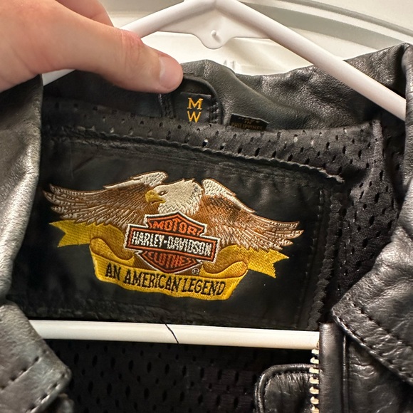 Women’s Harley biker jacket leather - Picture 2 of 3